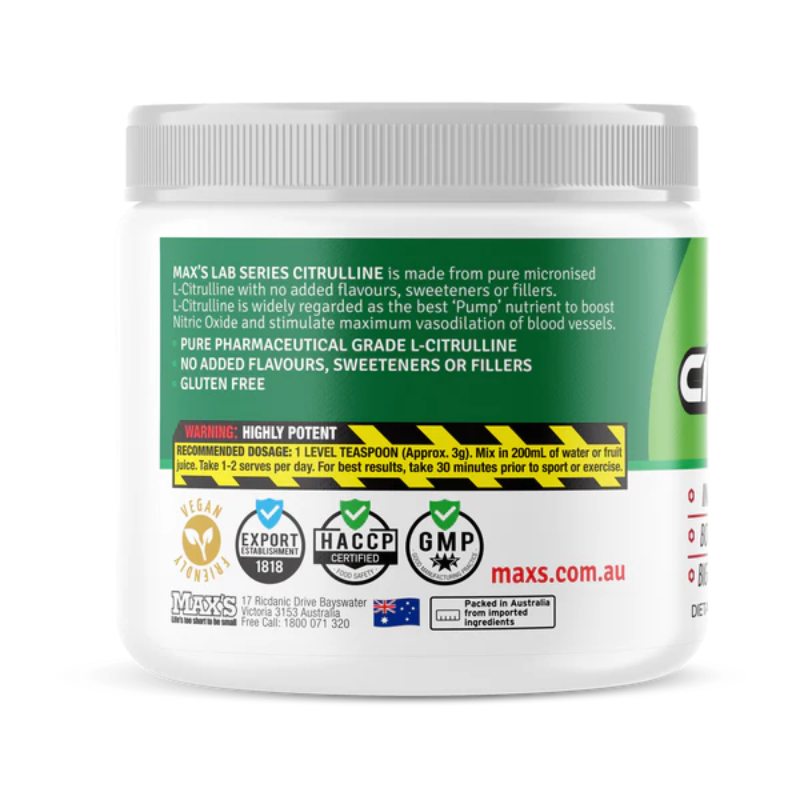 Max's Lab Series Citrulline