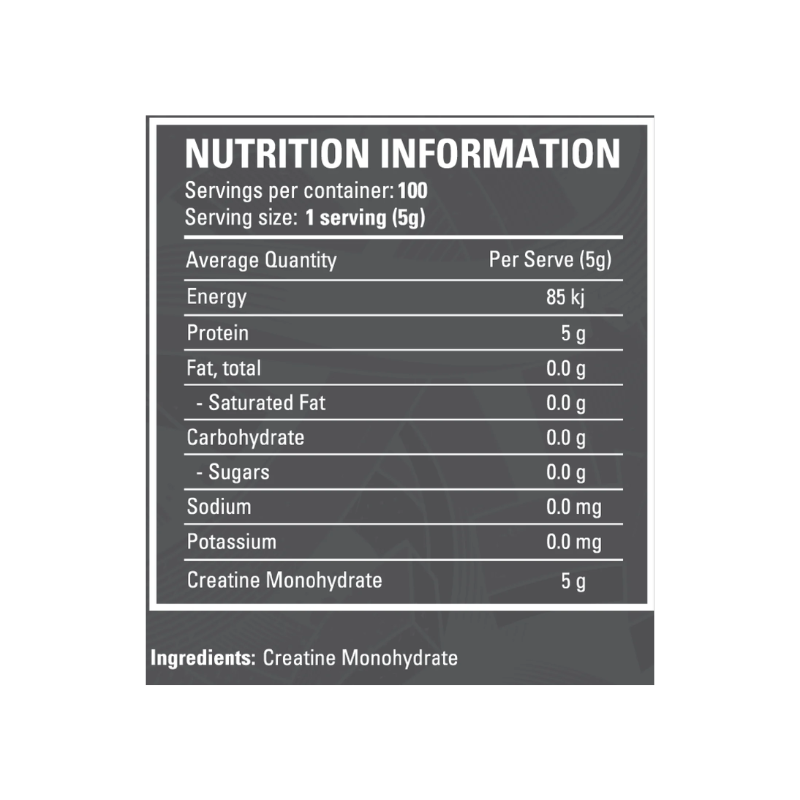 Creatine Monohydrate