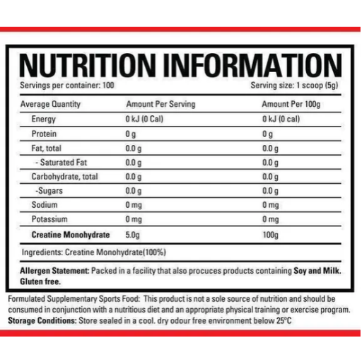 Precision Creatine Monohydrate
