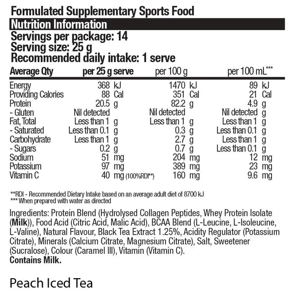 BSC Collagen Protein Water